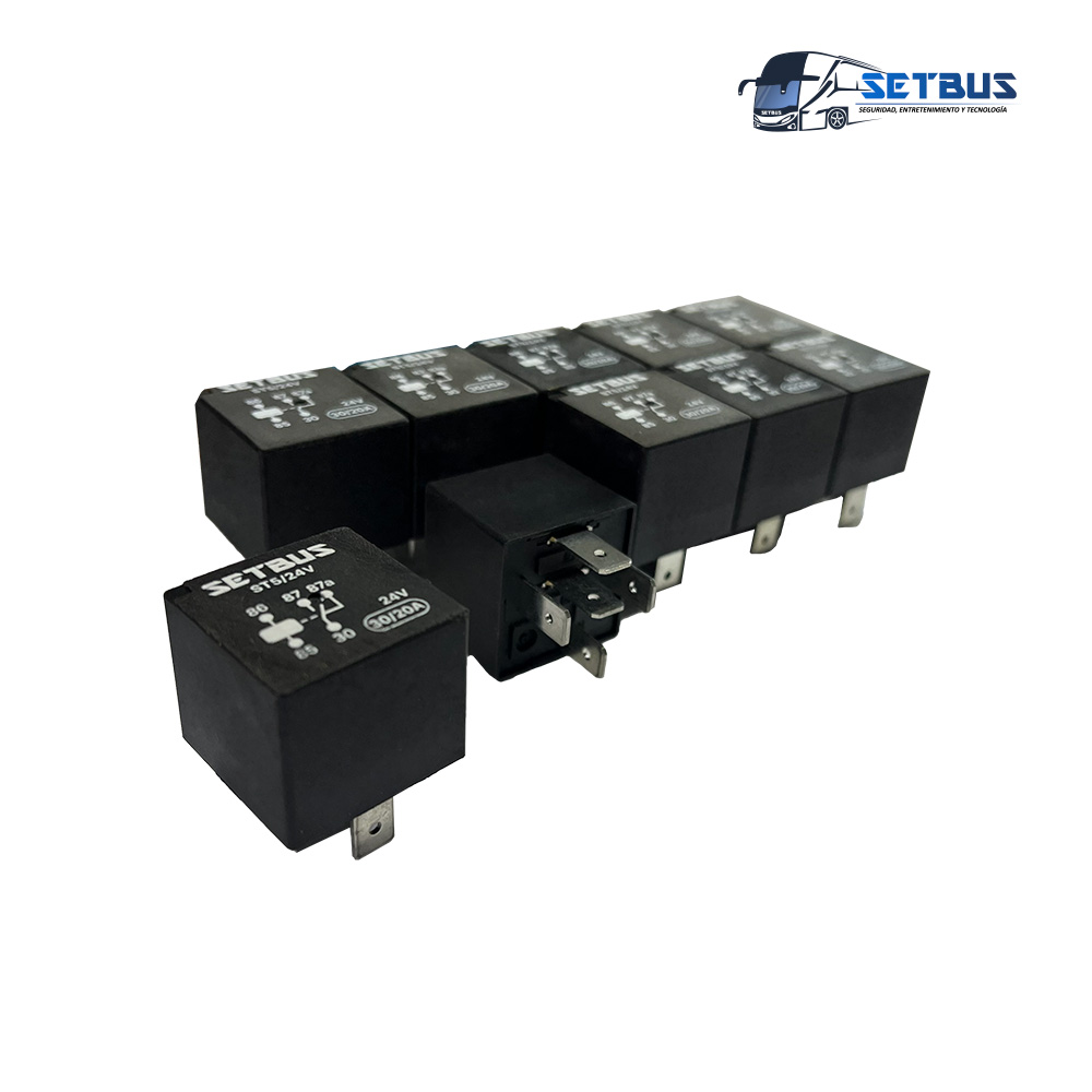 Relay 24V / 30 AMP (Sin Diodo) COD: ST5/24V - Imagen 2